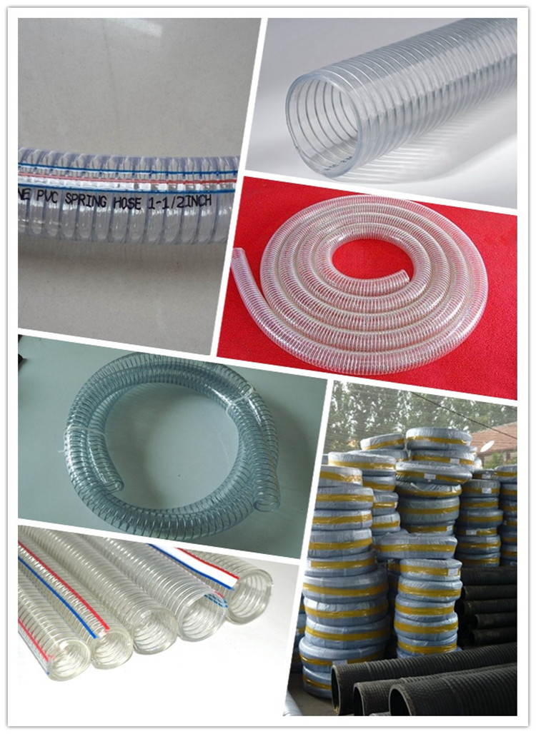 Anti-Chemical PVC Steel Wire Reinforced Hose