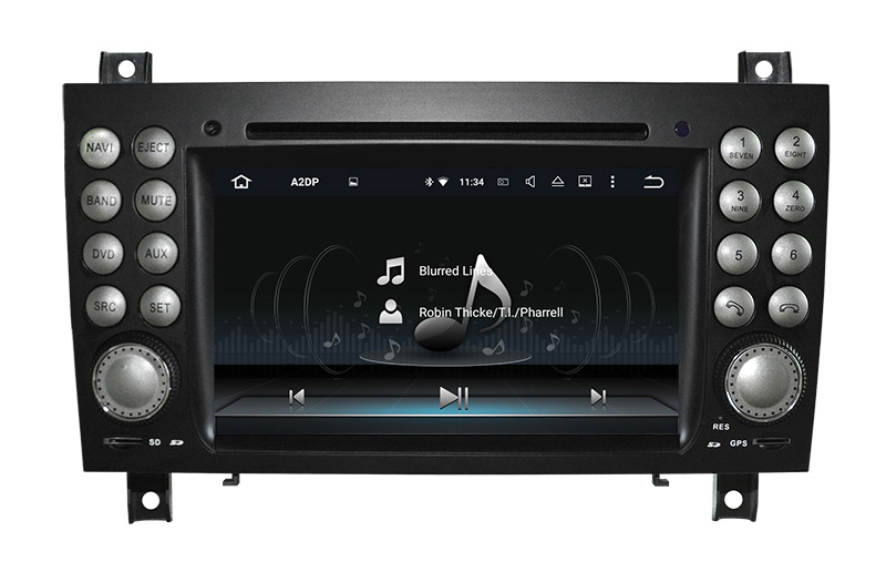 Hl-8801 Touch Screen Car DVD Player for Benz Slk