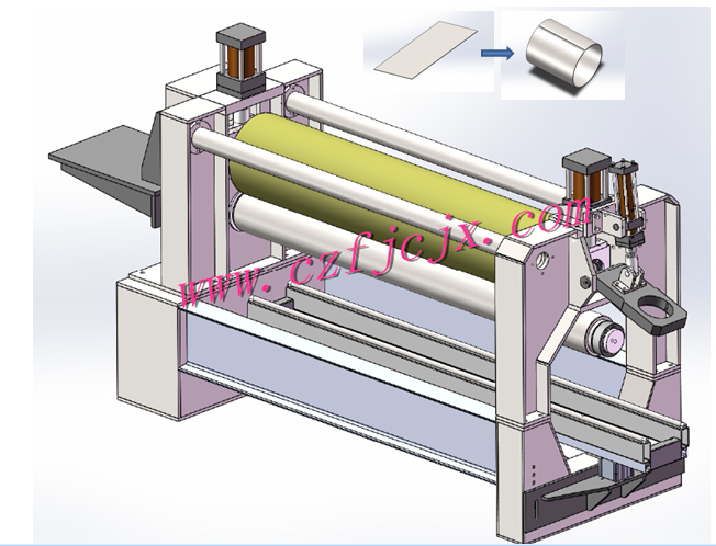 Automatic Stainless Steel Drum Pipy Rolling Bending Machine with Two Rollers