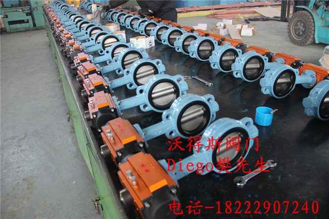 Pneumatic Actuator Butterfly Valve (D671X-10/16)