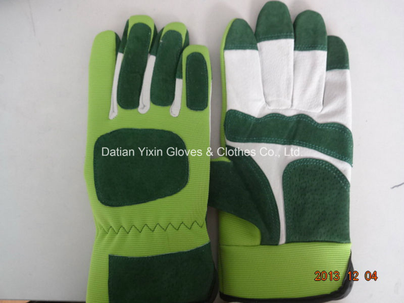 Leather Glove-Industrial Glove-Safety Glove-Work Glove-Gloves-Cheap Glove