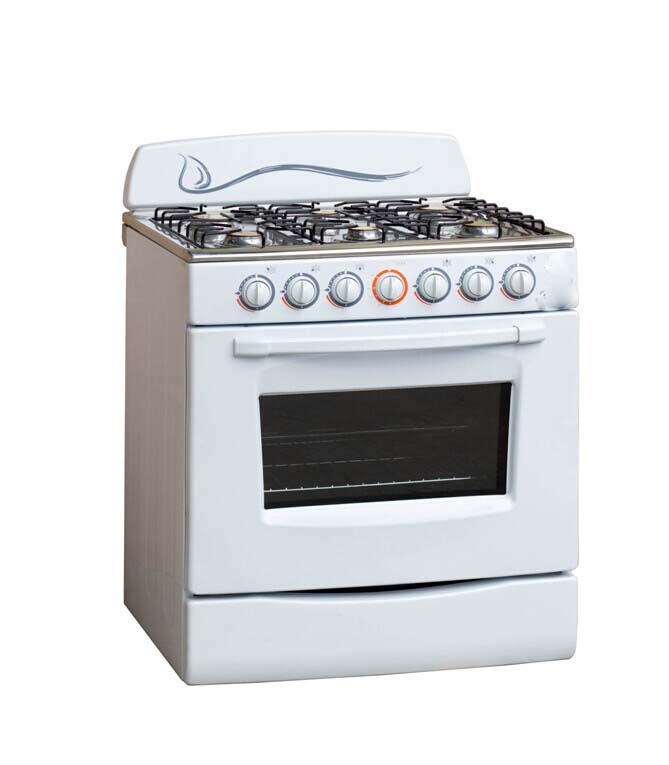 6 Burner Gas Free Standing Gas Oven Professional Gas Cooker