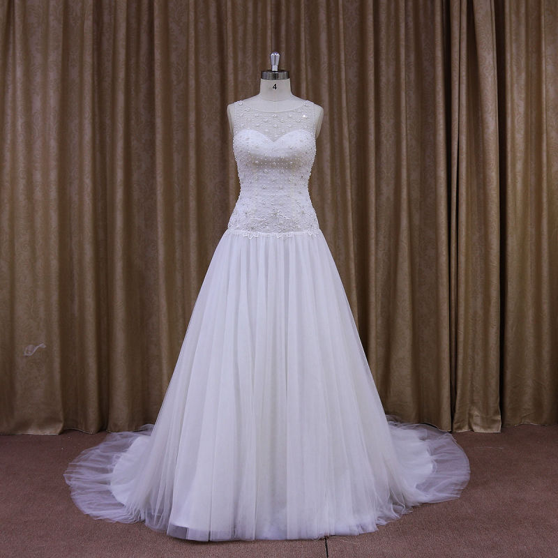 Beaded Good Price New Arrival Wedding Dress