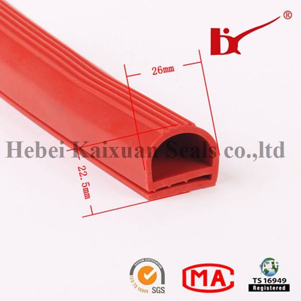 New Products Silicone Rubber Strips for Electric Cabinet