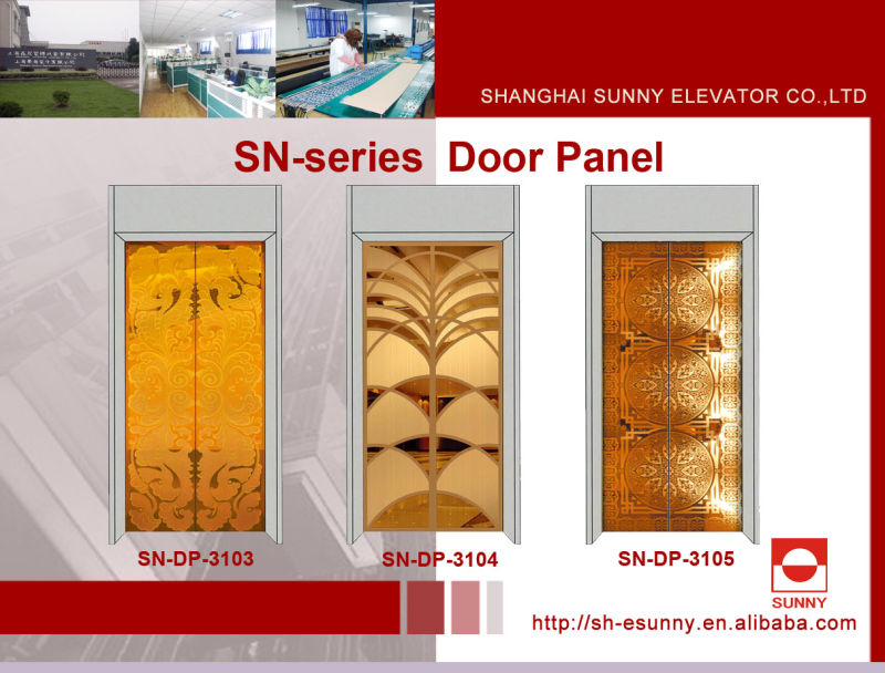 Elevator Door Panel with Chinese Style Pattern (SN-DP-322)