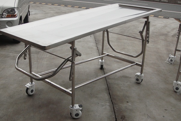 Stainless Steel Adjustable Embalming Table (THR-106)