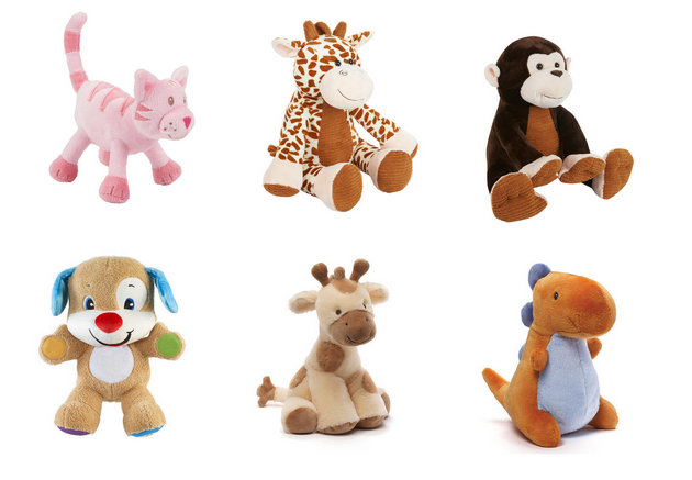 Small Plush Animal Toys Mini Stuffed Animal Keychains