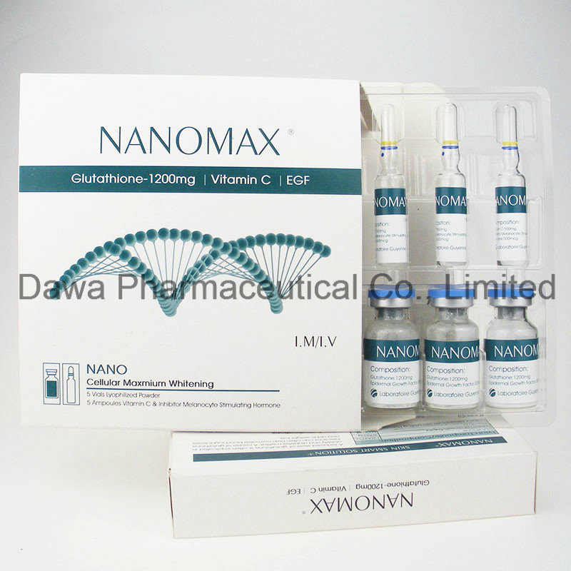 High Quality 1200mg Reduced Skin Whitening Glutathione Injection