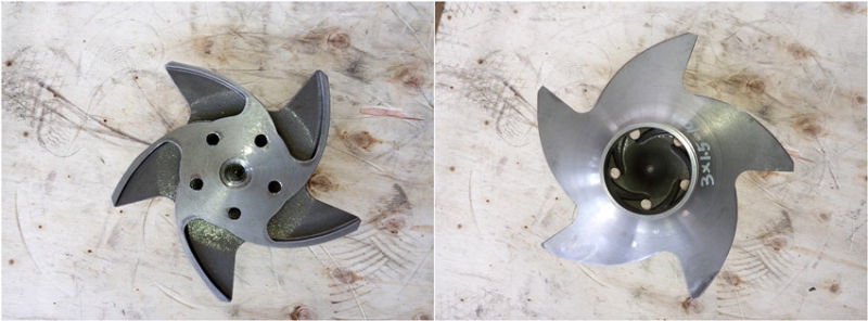 Lost Wax Casting / Investment Casting Centrifugal Pump Impeller