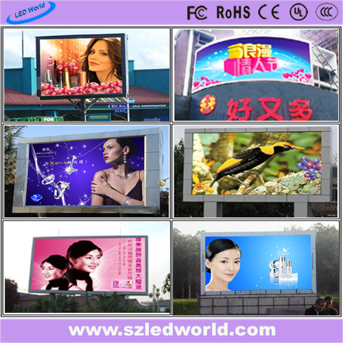 SMD/DIP Outdoor Full Color Fixed LED Display Panel Board Screen Factory Advertising P8