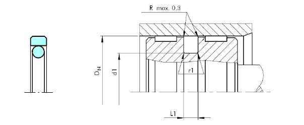 Fixed Quality Piston Seal for Excavators