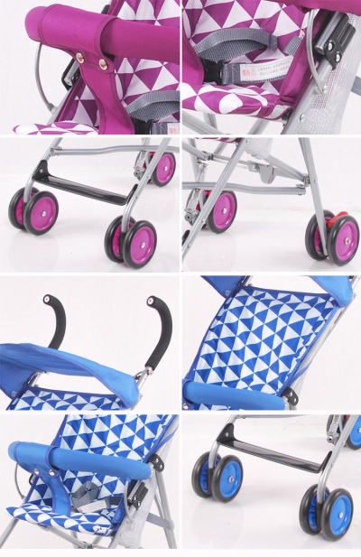 Lightweight Adjustable EVA Wheels Baby Pram Made in China