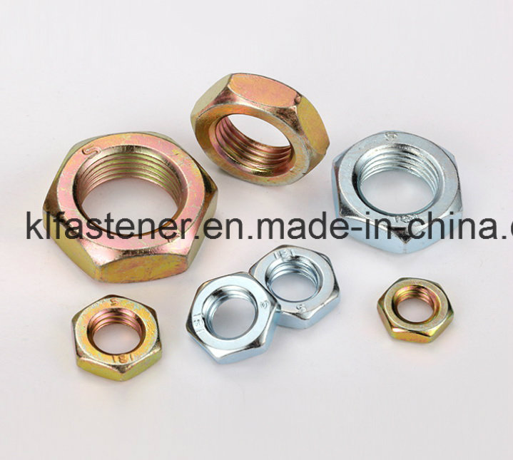 DIN439 Hex Thin Nut Manufacturer with High Quality