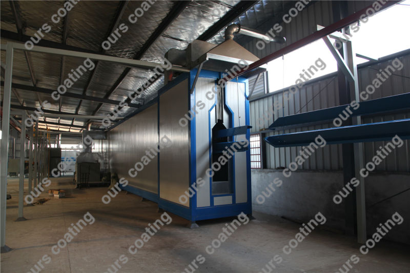 Aluminum Powder Coating Machine for Pipeline