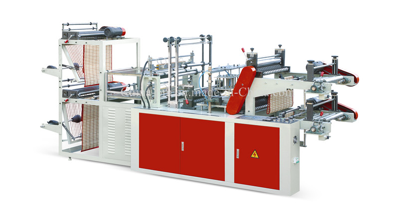 Computer Vest & Flat Rolling Bag Making Machine (Two Layer)