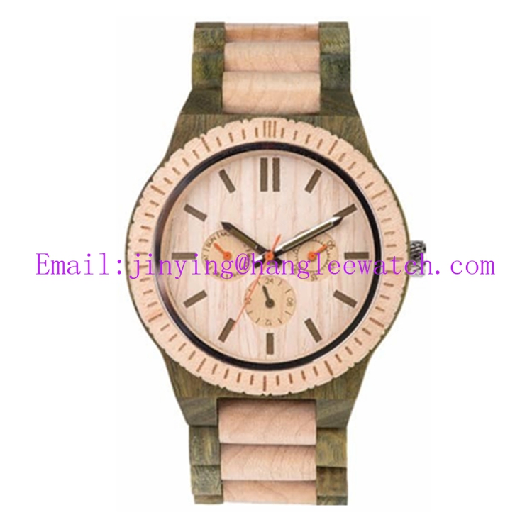 OEM Specializing in The Production of Wooden Watch, Multifunction Wooden Watch