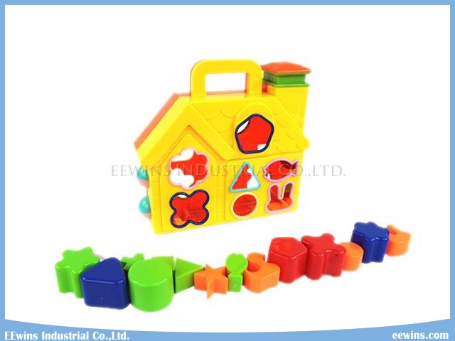 Puzzle Blocks Toys House Educational Toys