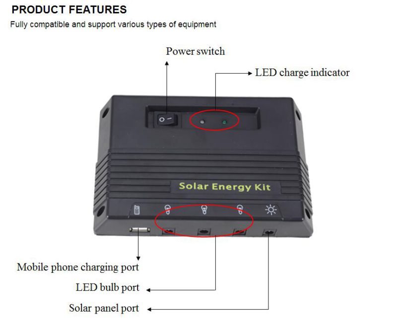 Excellent Material New Style Cheap Pole Mount Street Round Solar Lighting System