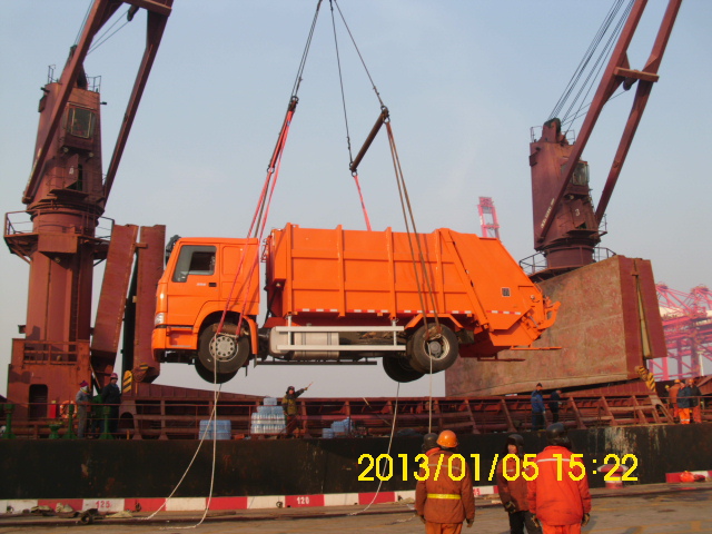 HOWO 8m3 Compactor Garbage Truck