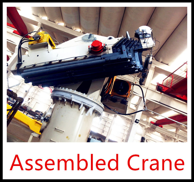 2.5t@22m Hydraulic Telescopic Boom Marine Pedestal Crane