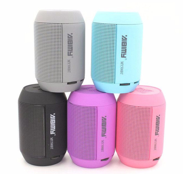 Aibimy My500bt Luminous LED Design Wireless Support TF Card / U-Disk / Aux Input Mini Bluetooth Speaker