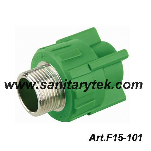 PPR Pipe Fittings with Male Thread (F15-101)