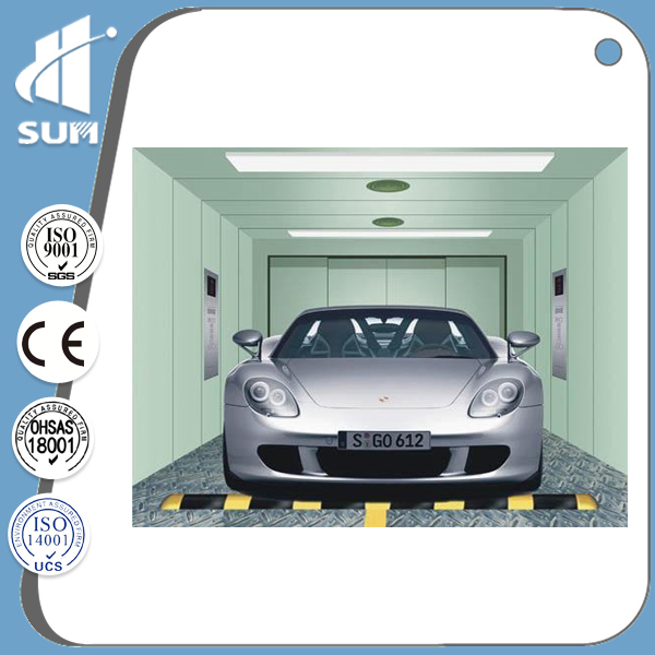 Traction Machine Type Speed 0.5m/S Car Parking Elevator