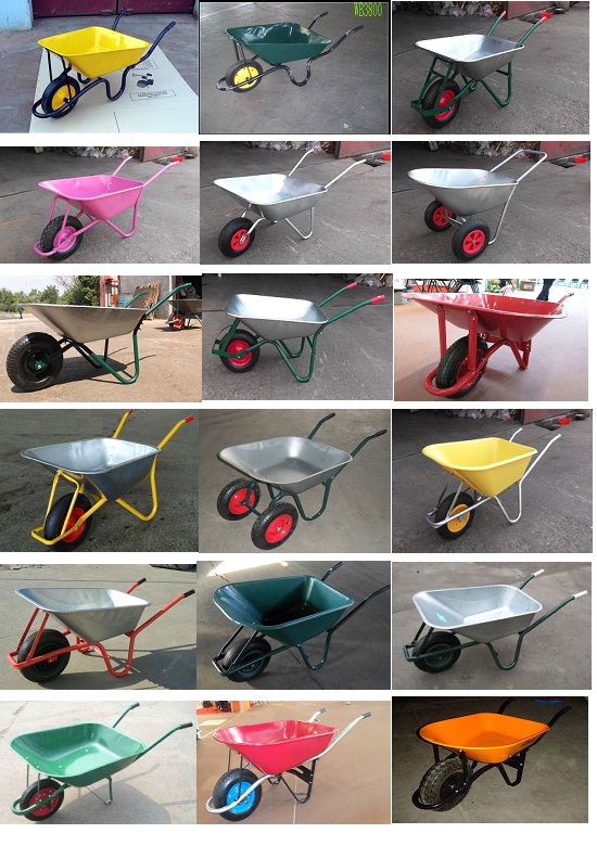 Qingdao Manufacturer Low Price Single Wheelbarrow Wb3800