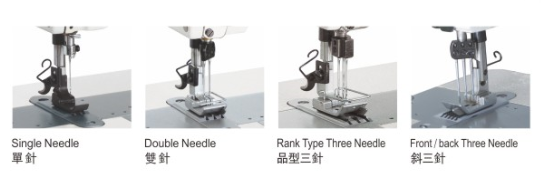 Zuker Direct Drive High-Speed Chain Stitch Sewing Machine Series (ZK-3800-1D, ZK3800-2D, ZK3800-3D)