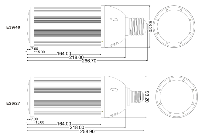 45W Ilight LED Street Lamp IP64