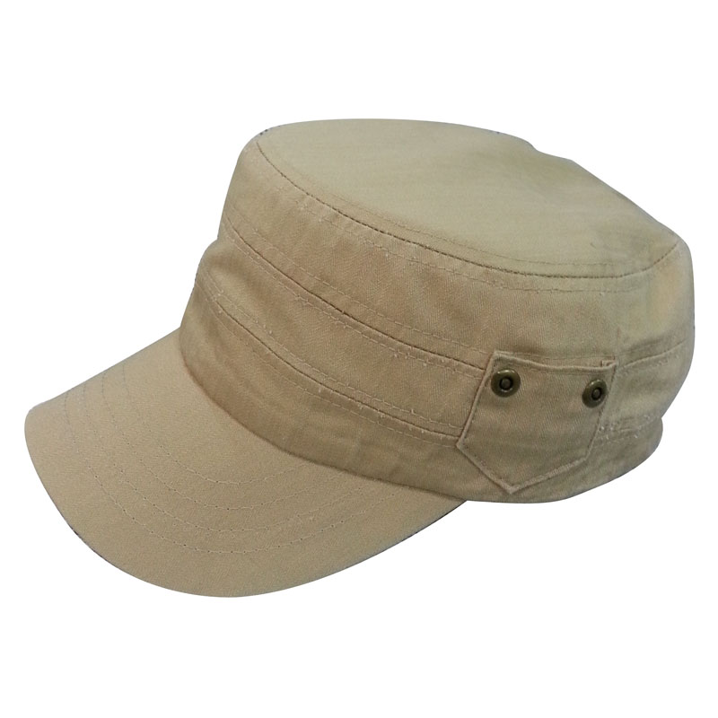Fitted Baseball Cap with Flat Peak Ftd052