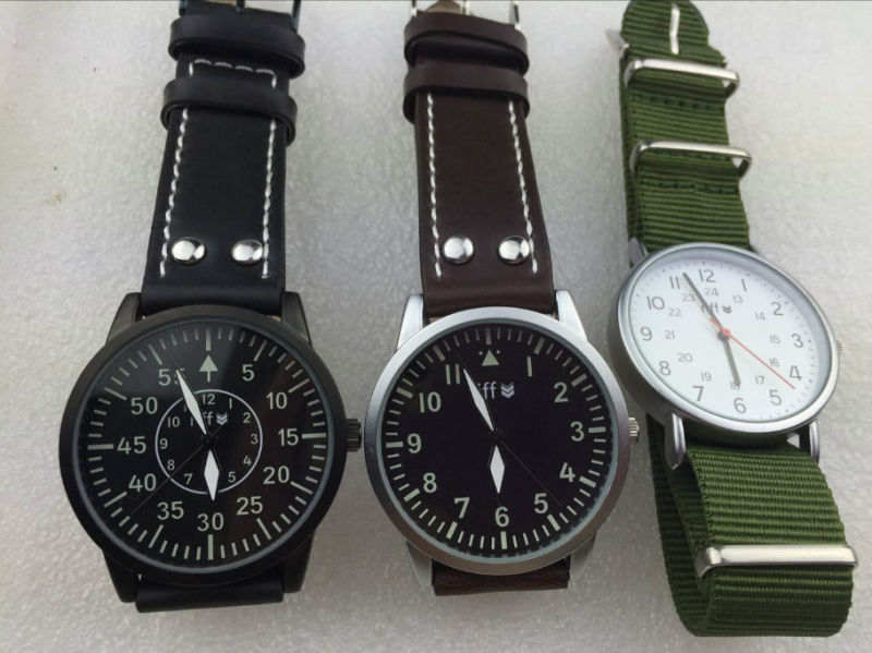 2015 Newest Mold Customised Design Leather Strap Watch