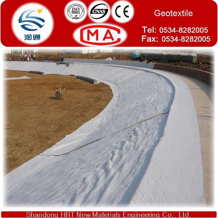 200g/Sqm Short Fiber Needle Punched Geotextile for High Way