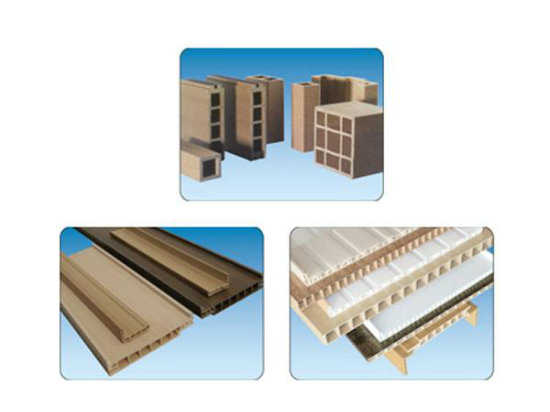 PVC and Wood Composite Damp Proof Environmental Door Panel Extruder