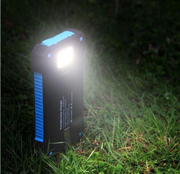 Waterproof Solar Power Bank 20000mAh