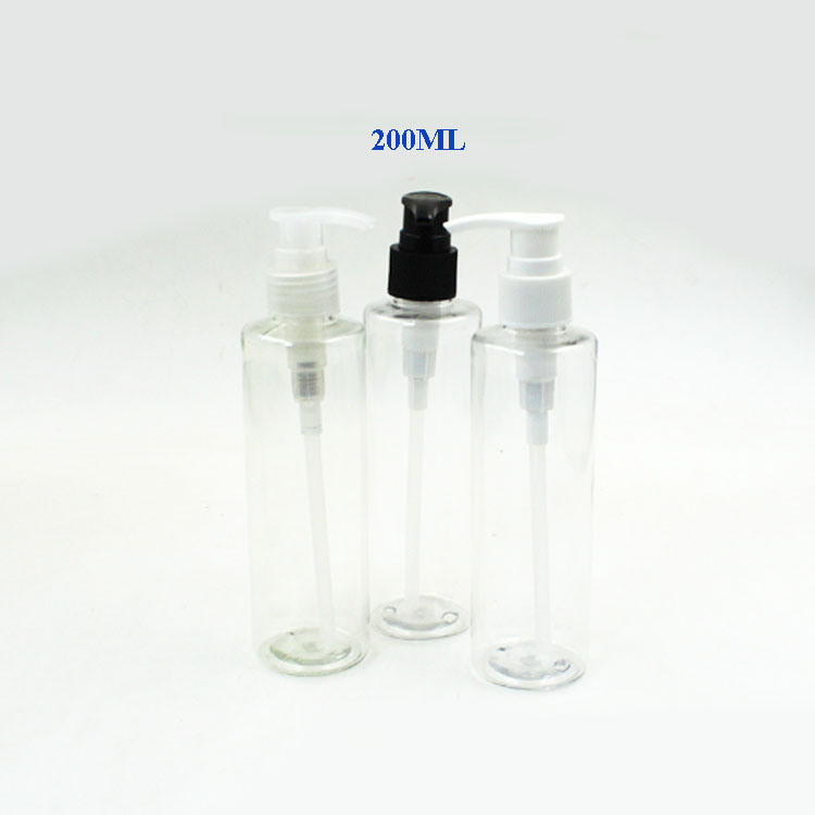 200ml Transparent Lotion Pump Bottle (NB20604)