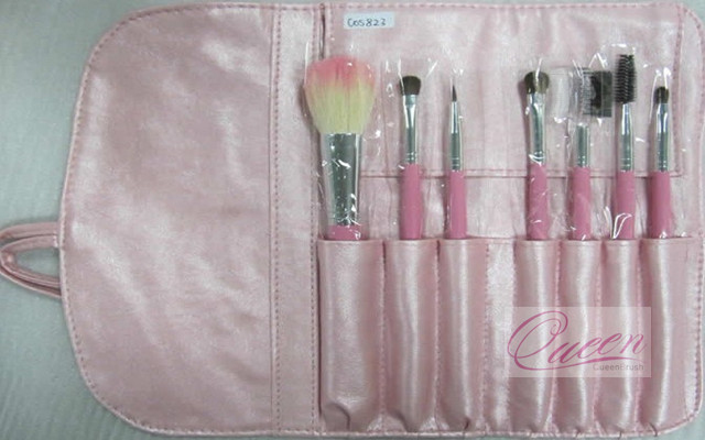 Wholesale Pink Cosmetic Tools 7PCS Makeup Brush Set