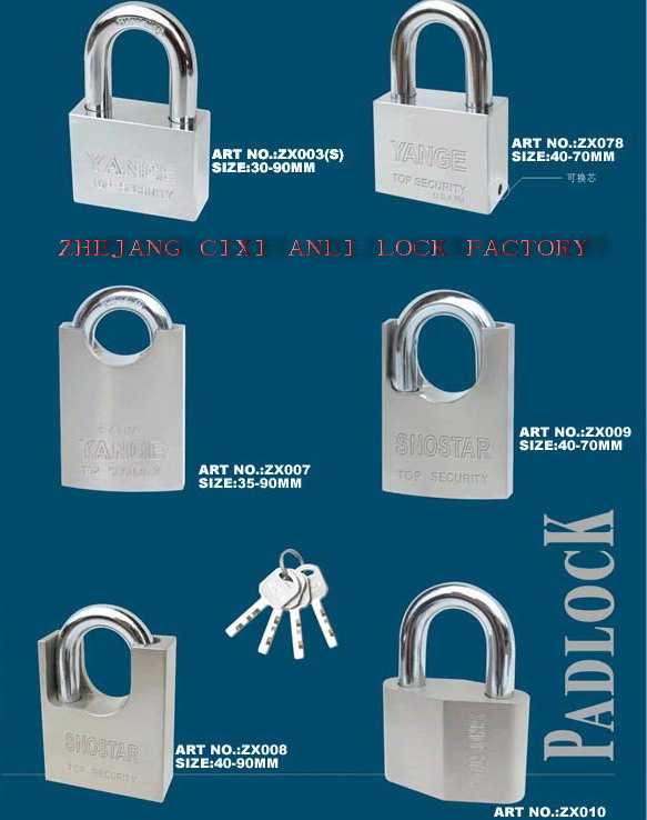 Wrapped Steel Padlock (AL-412)