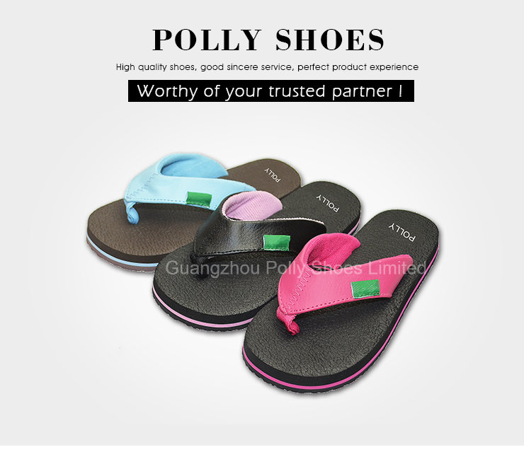 Custom Logo Fashion Girl Slipper Shoes in Rubber Style