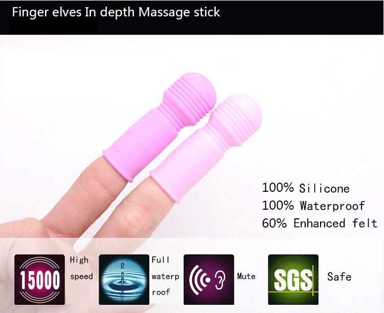 Dancer Finger Waterproof Vibrators Sex Toys for Women