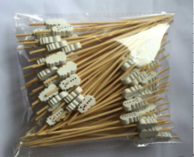 Mini Bamboo Skewers Cocktail Fruit Pick