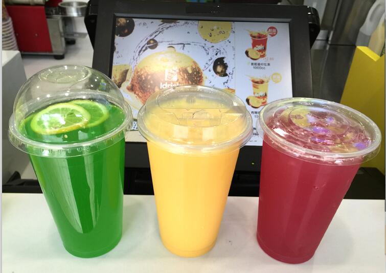 Customizable PP Cups for Juice with Lid