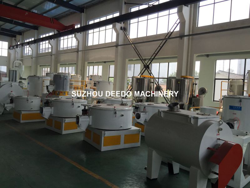 Hot and Cooling Plastic Mixer Machine