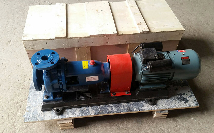 pump driven by single phase electric motor