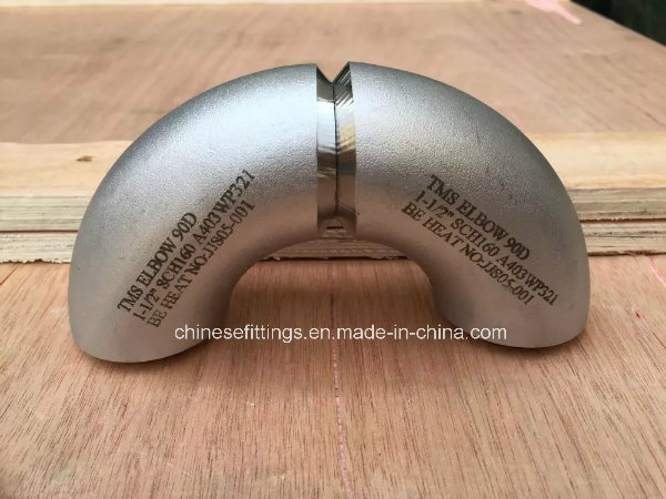 Stainless Steel 90deg Lr Seamless Pipe Elbow