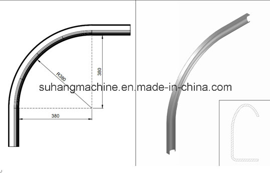 Sliding Door Rail Roll Forming Machine