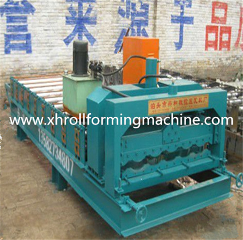 Galzed Color Steel Panel Roll Forming Machine