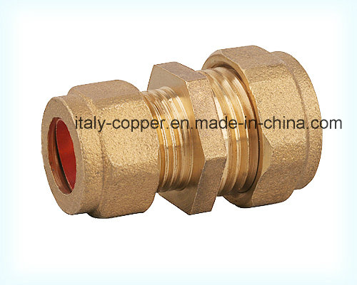 OEM&ODM Quality Brass Forged Reduce Compression Coupling (AV7003)