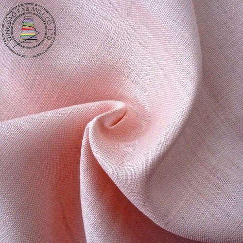 100%Linen Dyed Shirt Fabric (QF13--0271)