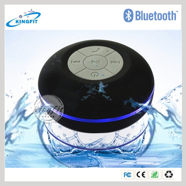 2015 Best Loudspeaker Bluetooth Speaker Waterproof Shower Speaker